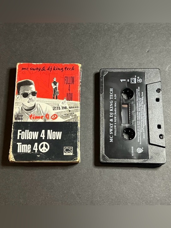 Warner Bros. Other - MC Sway & DJ King Tech - Follow 4 Now Time 4 Peace - 1991 Music Cassette Tape